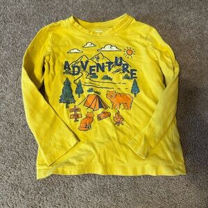2 for $5!/ Kids Adventure Yellow Long Sleeve Shirt